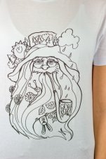 Tričko s Krakonošem k vybarvení