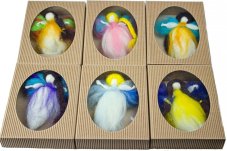 Vlněná panenka – andílek