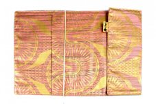 Obal na knihu nebo diář zlato-béžový