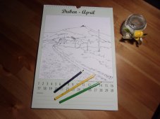 Krkonošský omalovánkový kalendář