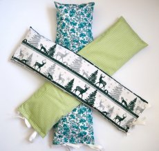 Nahřívací polštářek s pohankou - dlouhý