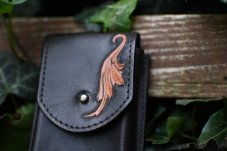 Kapsa za opasek - tmavě hnědá