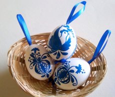 Slepičí kraslice - lidový ornament