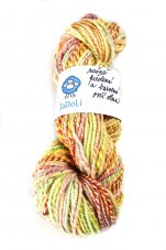 Ručně předená příze z českých oveček barvená