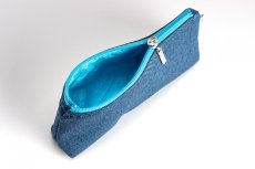 Kosmetická taštička modrá