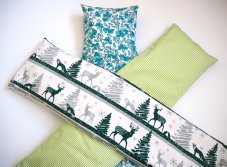 Nahřívací polštářek s pohankou - dlouhý