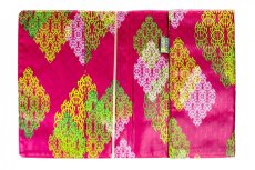 Obal na knihu nebo diář růžový s limetkou