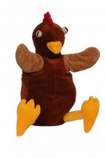 Oboustranný maňásek KUŘE - SLEPICE