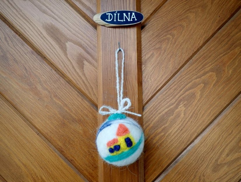 Vánoční baňky - sada na tvoření