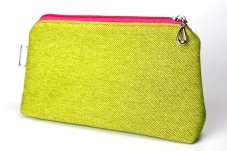 Kosmetická taštička limetková