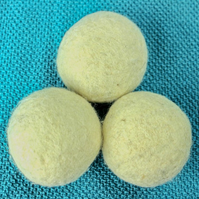 Sada vlněných koulí do sušičky prádla